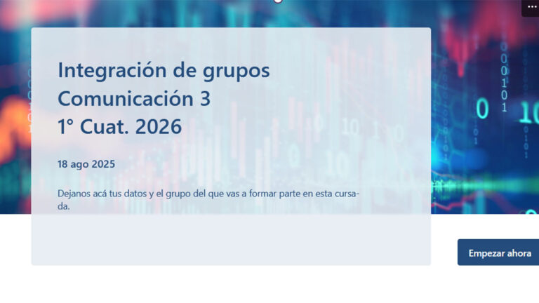Integración de grupos